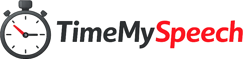 TimeMySpeech Logo